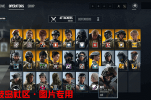 彩虹六号围攻·解除对所有特工的封锁CT「2023」