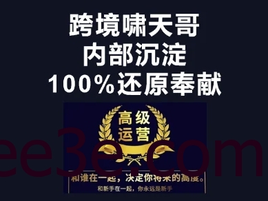 漫威跨境特训营-跨境电商教程