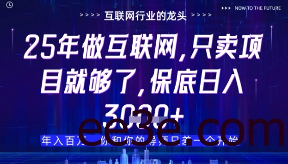 什么！25年你还在找项目做？风口早就变了，卖项目才是稳挣不赔【揭秘】