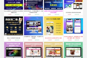 大气精美PHP虚拟网站源码