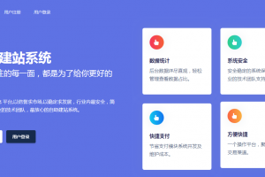 最新一键建站系统V2.0附视频安装教程