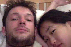 真实记录留学大学生『月莹』国外