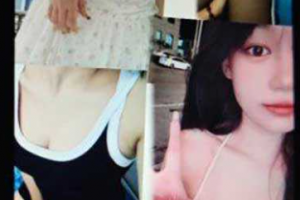 西安培华学院周晓澜与军训教官在主席台