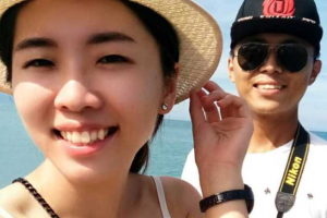 在台湾 读书留学的 阿章哥 交到可爱反差台妹女友