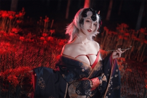 铁板烧鬼舞w 黑贞德浴袍