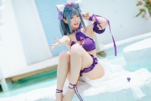 肃雨雨雨 柴郡泳装