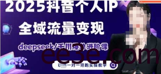 2025个人IP短视频带货(进阶版)全域流量变现，deepseek千川爆单进阶课