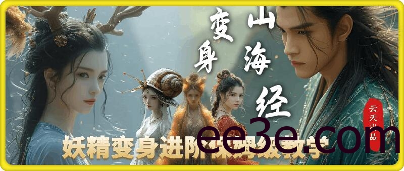 云天AI山海经变身视频教程，妖精变身进阶保姆级教学