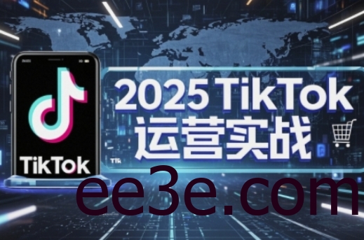 2025TikTok电商运营，掌握TikTok店铺运营核心技巧，实现低成本高转化