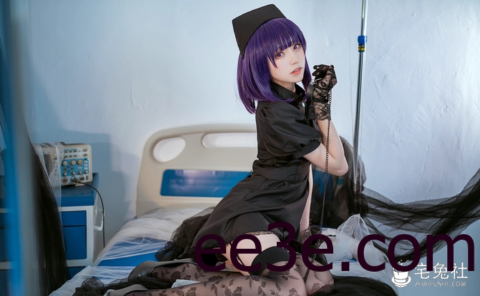 治愈系的诱惑！Kitaro_绮太郎喜多川海梦的黑白护士，快乐加倍！