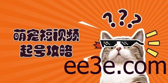 萌宠短视频起号攻略：定位搭建推流全解析，助力新手轻松打造爆款