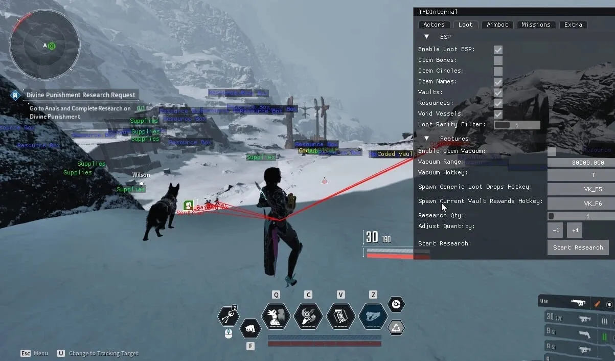 The First Descendant·透视瞬移多功能辅助v2.2（成品+源码）