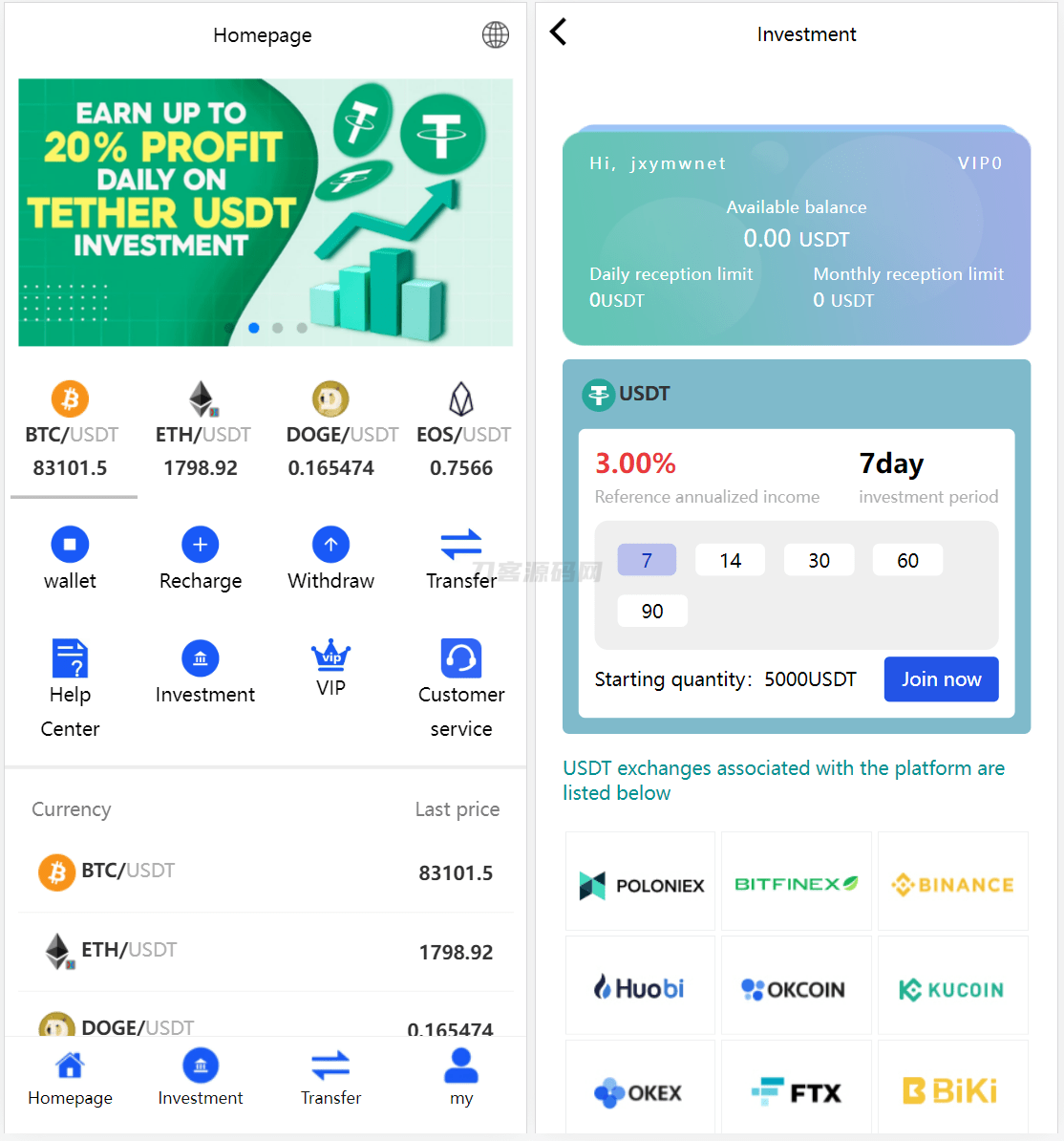 多国*言版_USDT虚拟币投资理财系统源码/海外区块链投资理财源码