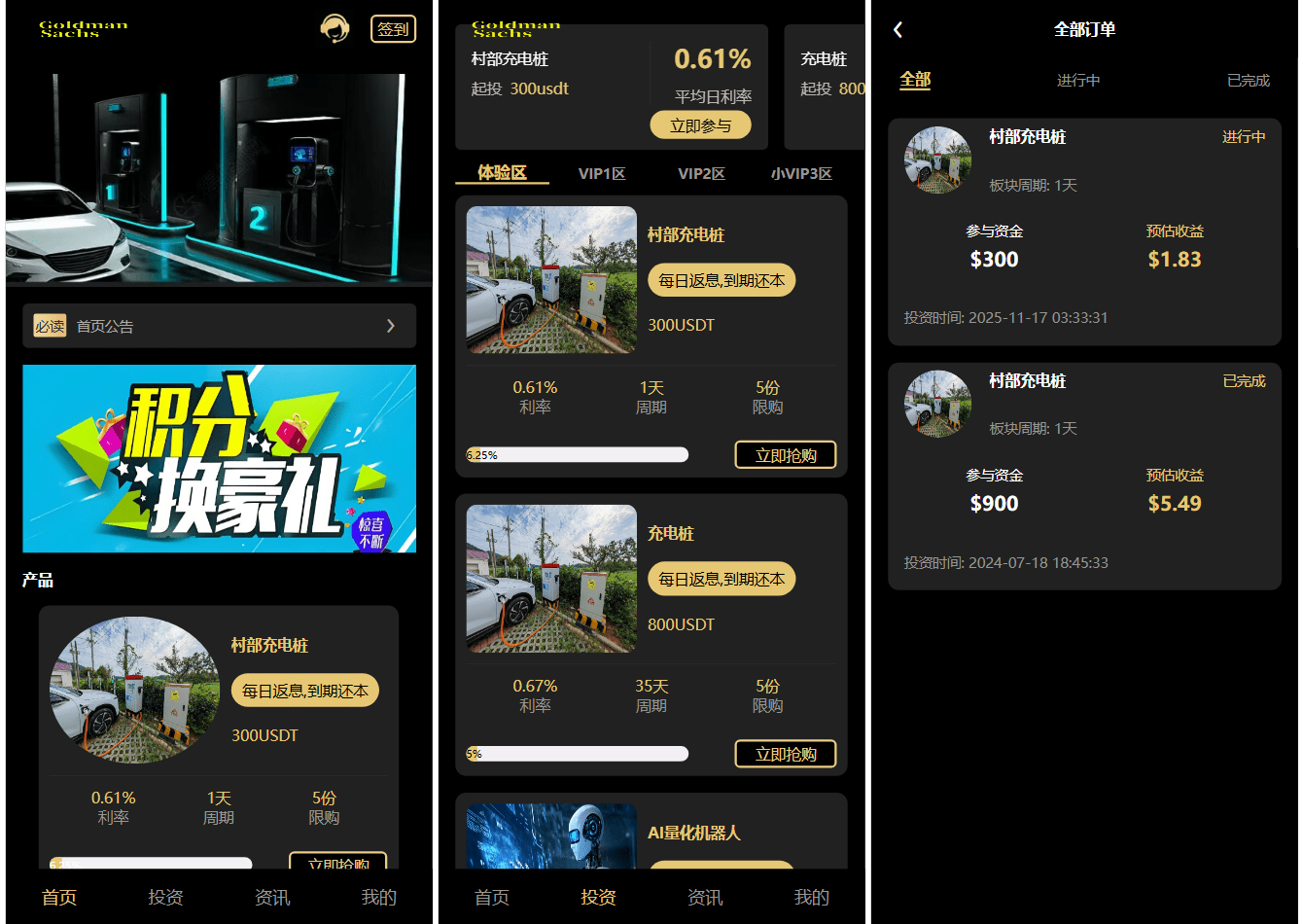 本文由 发布，转载请注明出处，如有问题请联系我们！ 更新时间: 2025-12-23 Fidelity充电桩投资理财系统源码-前端uniapp纯源码+后端PHP