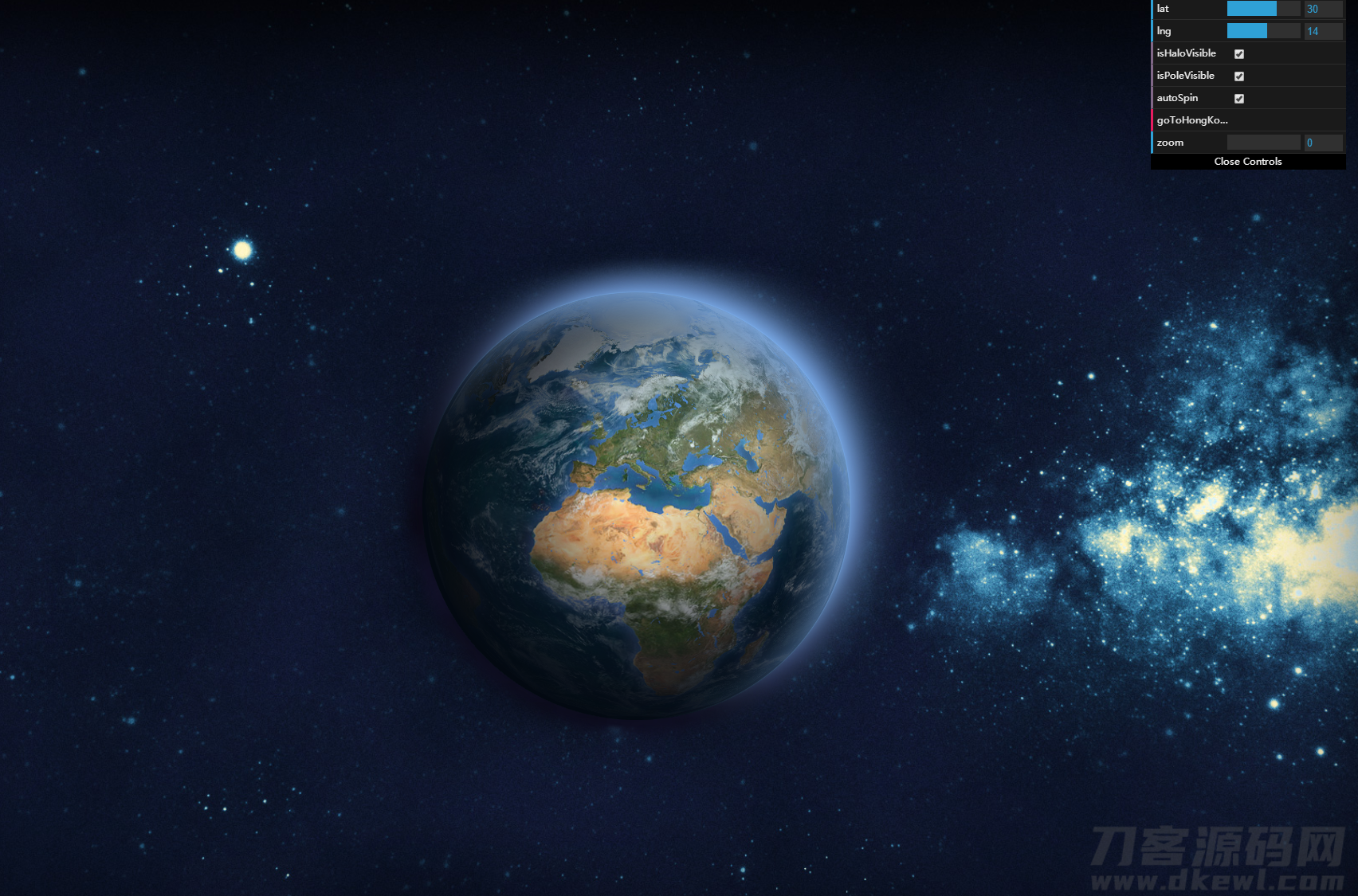 本文由 发布，转载请注明出处，如有问题请联系我们！ 更新时间: 2021-05-11HTML5 3D地球仪可按经纬坐标定*动画特效