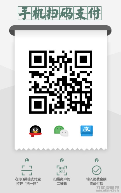 Layui前端的多合一收款码在线生成系统源码_附多*前端UI模板